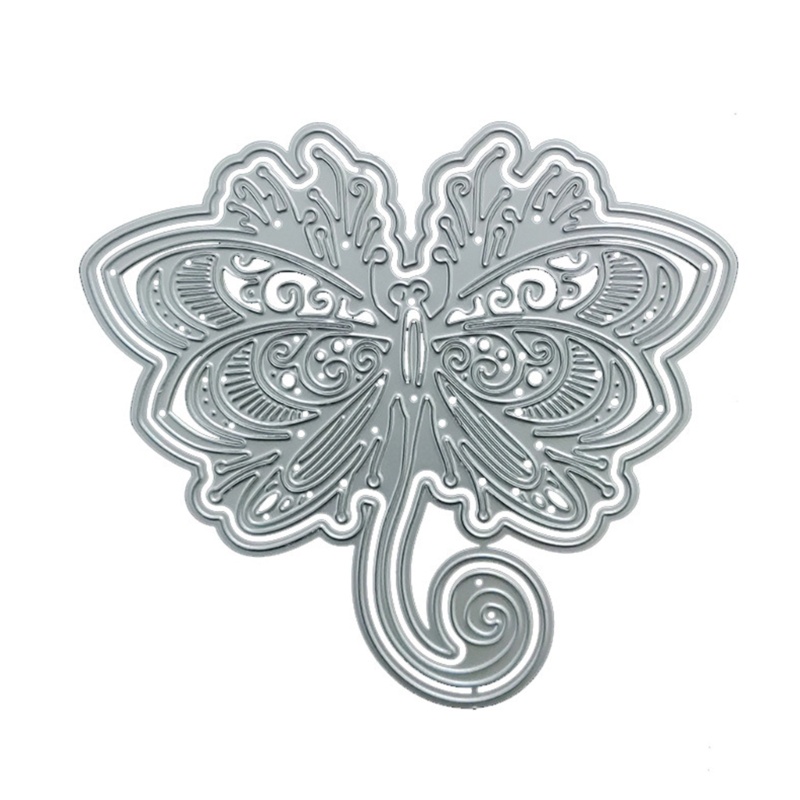 Khuôn Cắt Giấy Kim Loại Trang Trí Hình Bươm Bướm