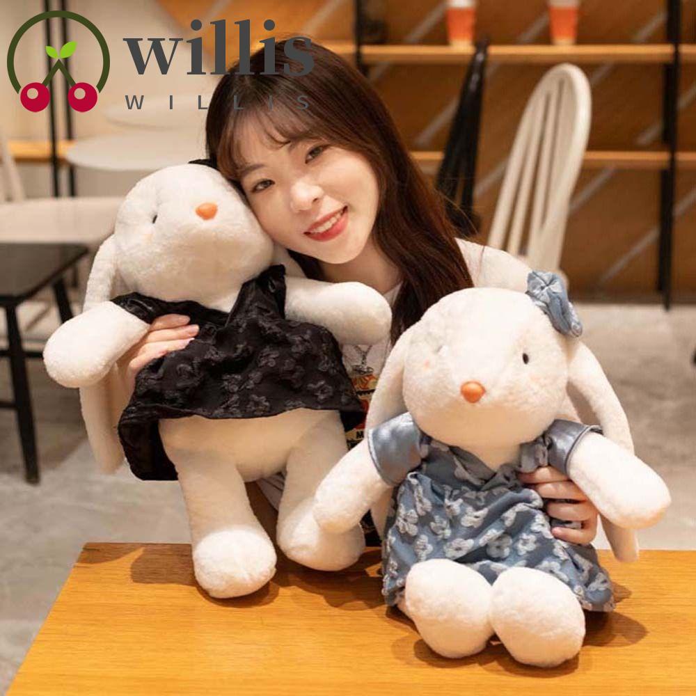 Thỏ Nhồi Bông Hoạt Hình Mặc Váy Công Chúa Trang Trí Nhà Cửa