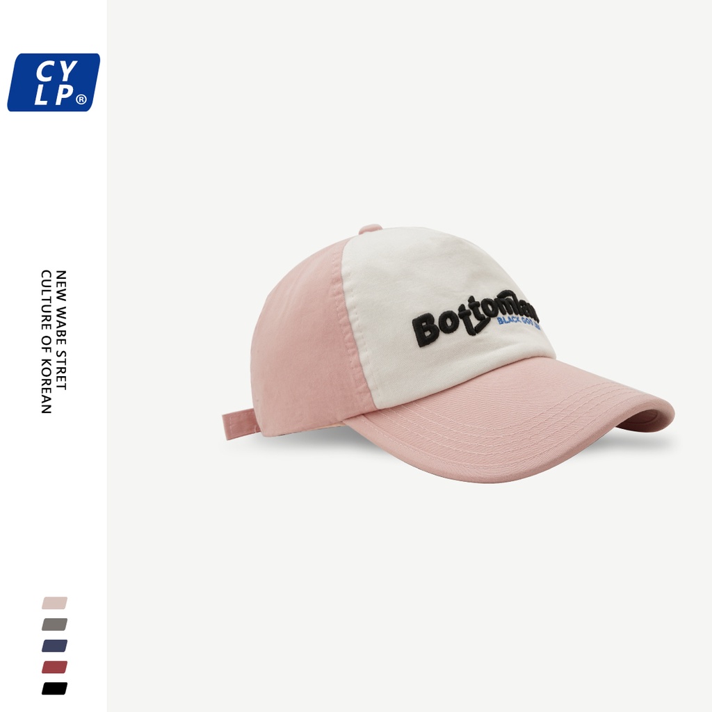 Mũ Lưỡi Trai Thêu Chữ Ba Chiều Thời Trang Đường Phố Hàn Quốc Dành Cho Nữ