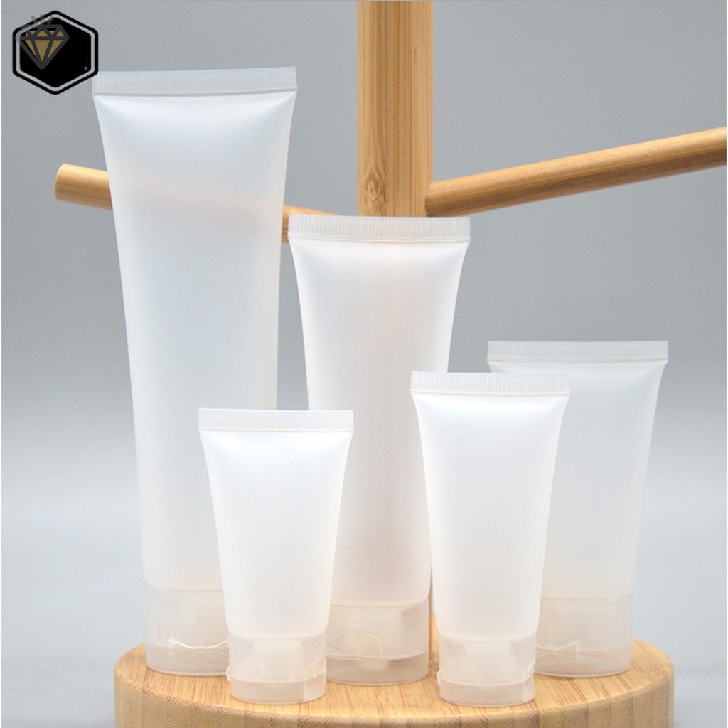 1 / 10 Lọ Rỗng Trong Suốt Đựng Mỹ Phẩm Dạng Bóp Tiện Lợi