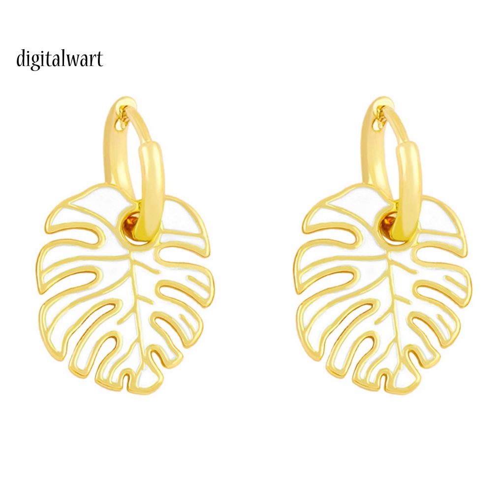 Kỹ Thuật Số| 1 Đôi Bông Tai Hình Chiếc Lá Phong Cách Bohemia Cổ Điển