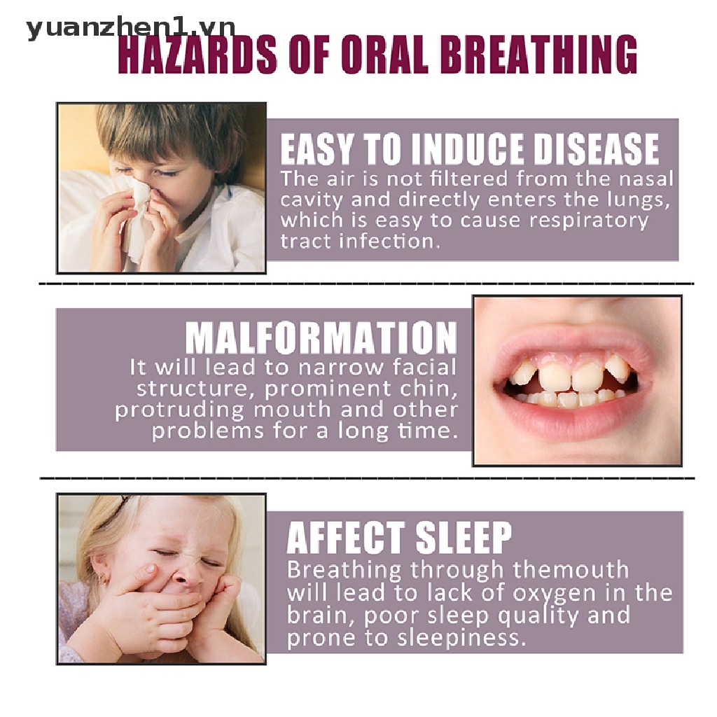 Miếng Dán Chống Ngáy Khi Ngủ Cho Bé Tiện Dụng