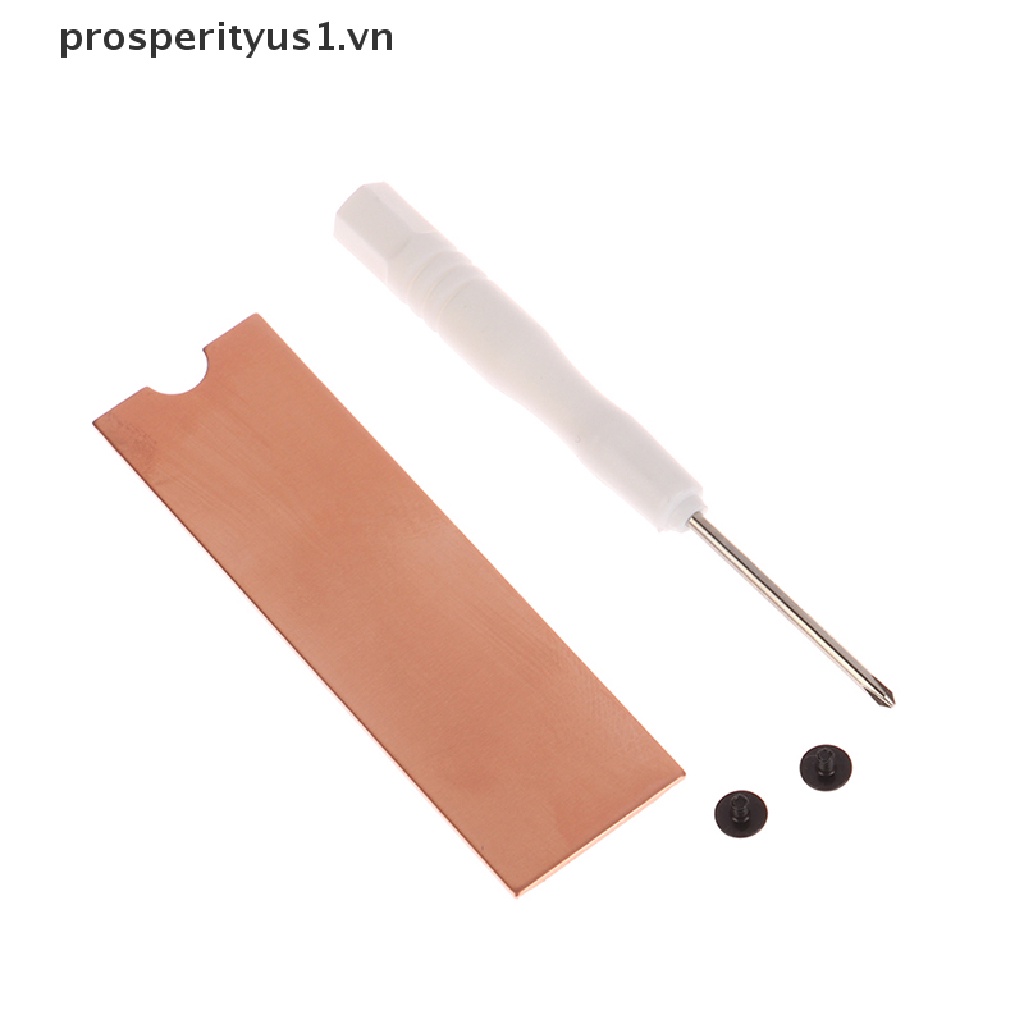 Tấm Đệm Tản Nhiệt Làm Mát SSD Heask Bằng Đồng Cho M2 2280 SSD [prosperityus1]