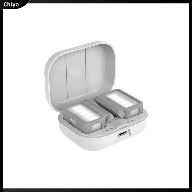 Đèn Kẹp Điện Thoại Mini L375 2 Chiều Mềm Mại Có Thể Điều Chỉnh Độ Sáng 3 Màu Kèm Hộp Sạc