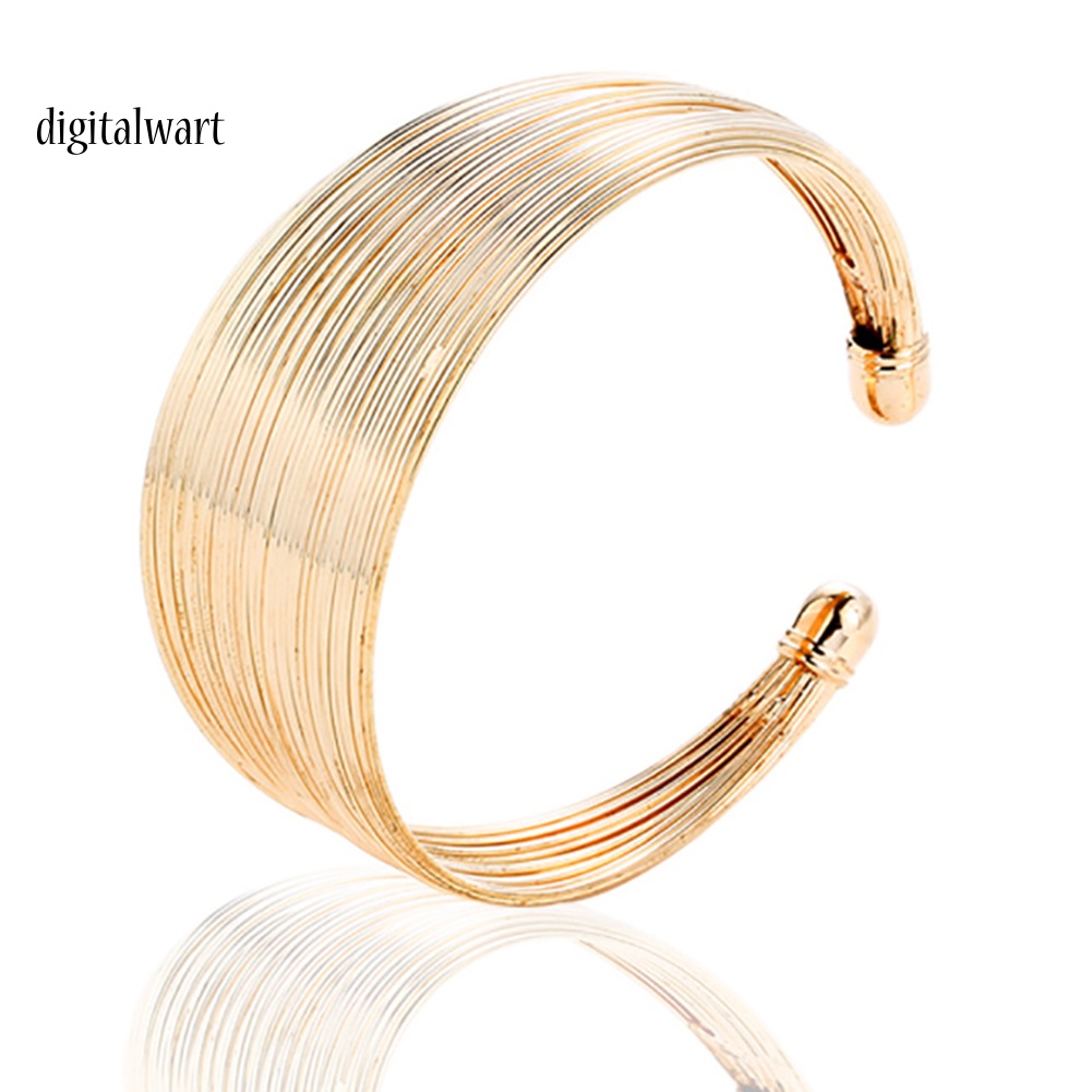 Kỹ Thuật Số| Vòng Đeo Tay Dạng Mở Nhiều Dây Thời Trang Cho Nữ