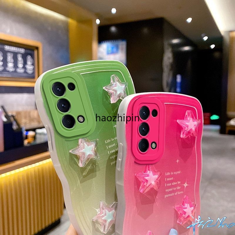 Ốp Điện Thoại Họa Tiết 3D Cho Oppo Reno 4 5 2F 2Z 7Z 6Z 3 A94 A74 A76 A16 F11 Pro A96 A95 A55