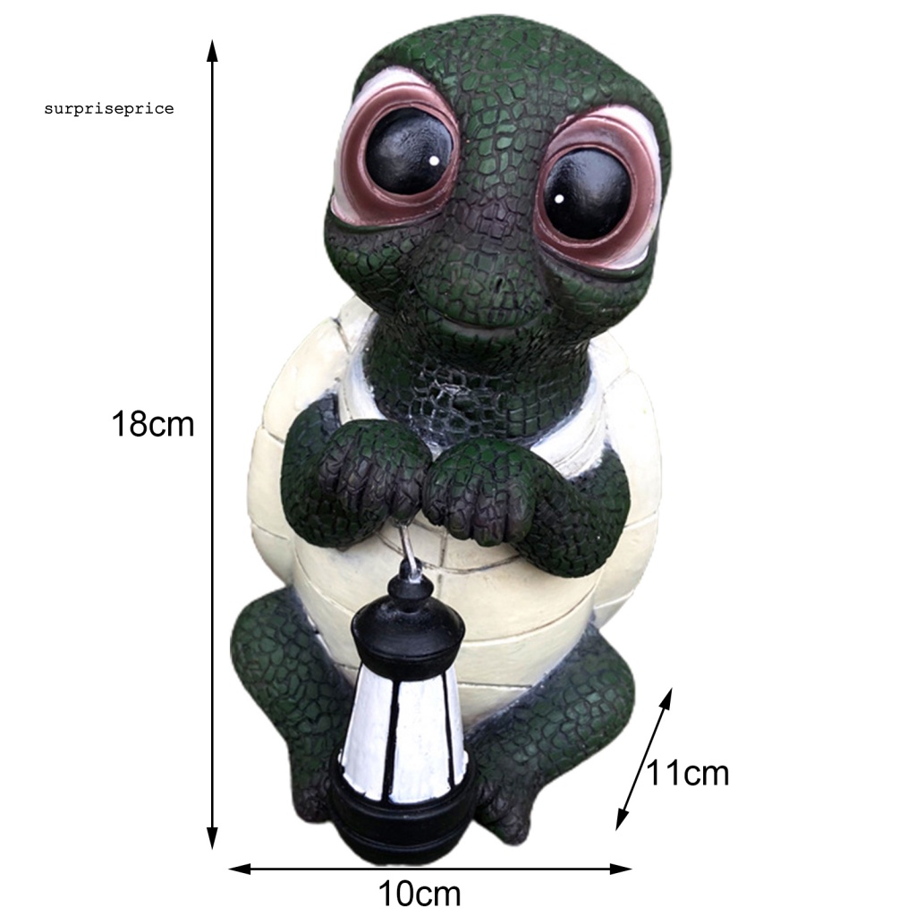 Tượng Rùa Bằng Nhựa Resin Nhiều Màu Sắc Trang Trí Sân Vườn