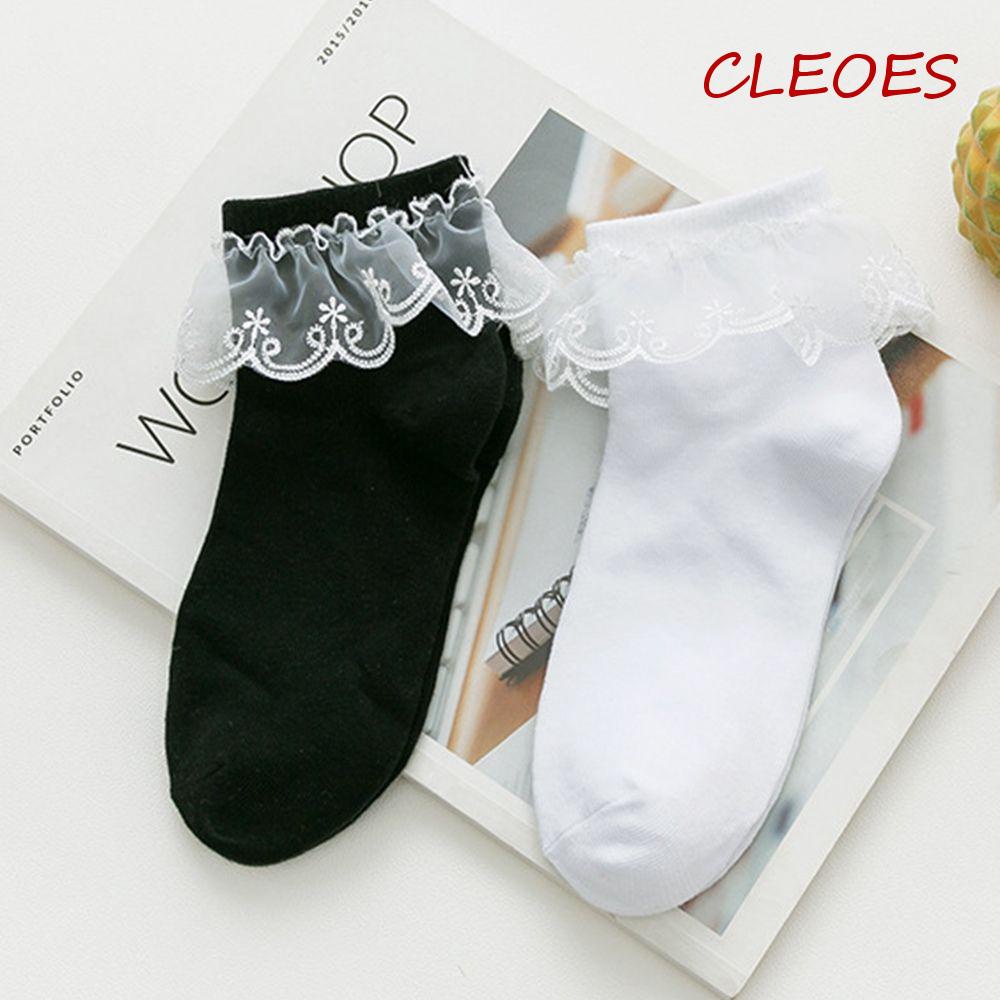 Đôi Tất Cotton Trang Trí Nơ Xinh Xắn Cho Nữ