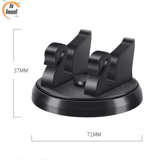 [IS] Giá Đỡ Điện Thoại Di Động Hình Thiên Nga Xoay 360 Độ Có Hai Ngăn Định Vị Và Khe Cắm Điện Thoại