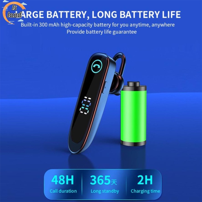 Tai Nghe Bluetooth 5.0 Không Dây A20 Chống Nước Ipx7 Có Màn Hình Hiển Thị Kỹ Thuật Số