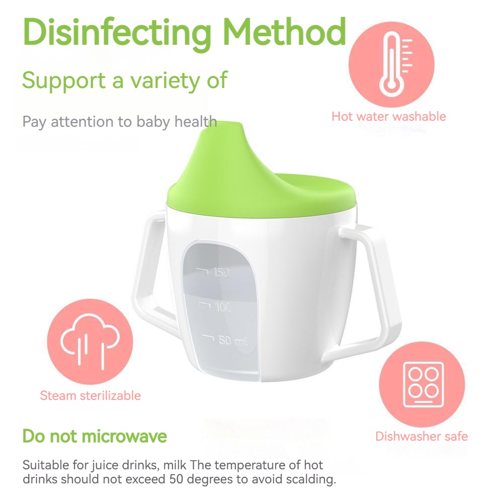 Bình Nước 150ml Thiết Kế Hình Mỏ Vịt Đơn Giản Cho Bé