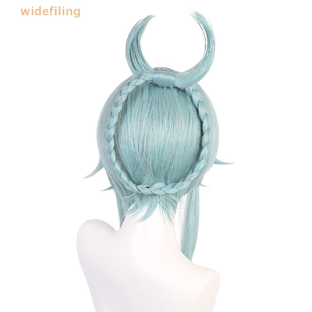 Tóc Giả Thẳng Chịu Nhiệt Hóa Trang Nhân Vật Genshin Va Chạm