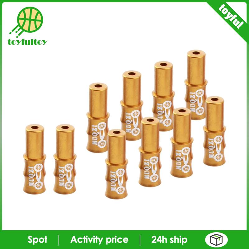 Set 10 Nắp Đậy Đầu Dây Cáp Xe Đạp 5mm Thông Dụng