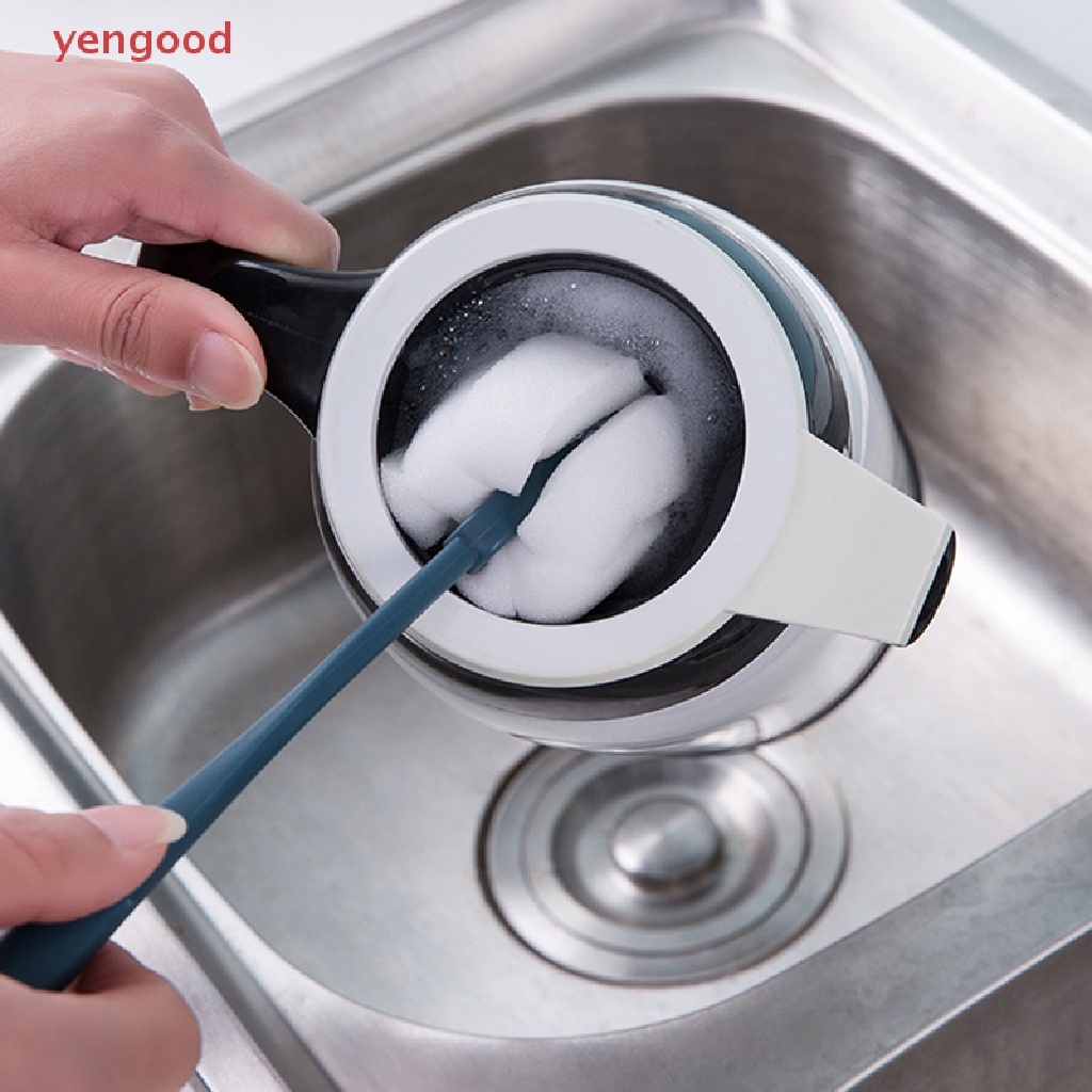 Bàn Chải Vệ Sinh Kính Có Tay Cầm Dài Tiện Dụng