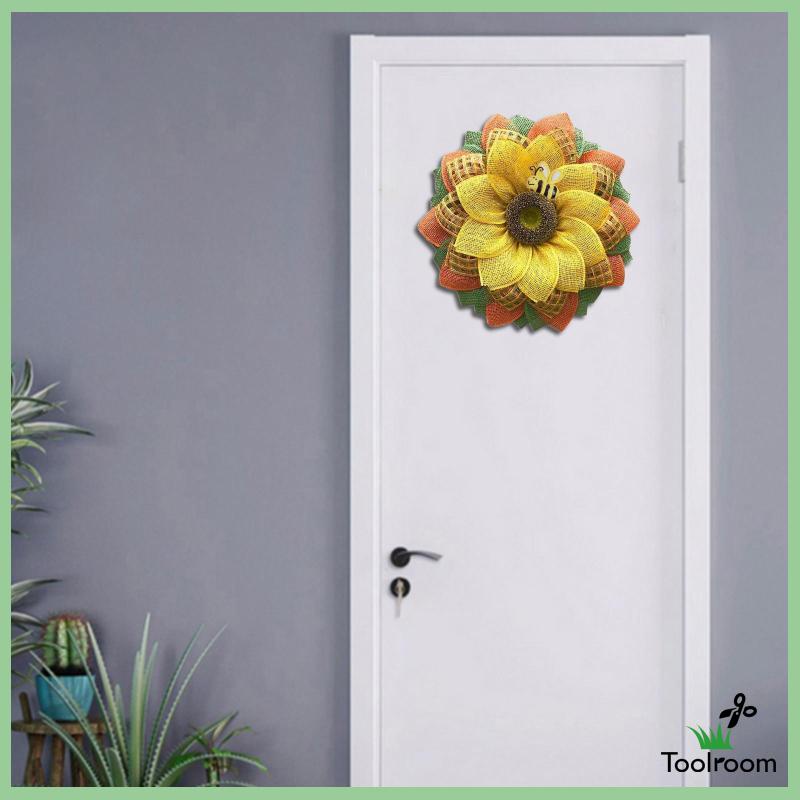 Vòng Hoa Treo Tường 14 "Trang Trí Trong Nhà / Ngoài Trời