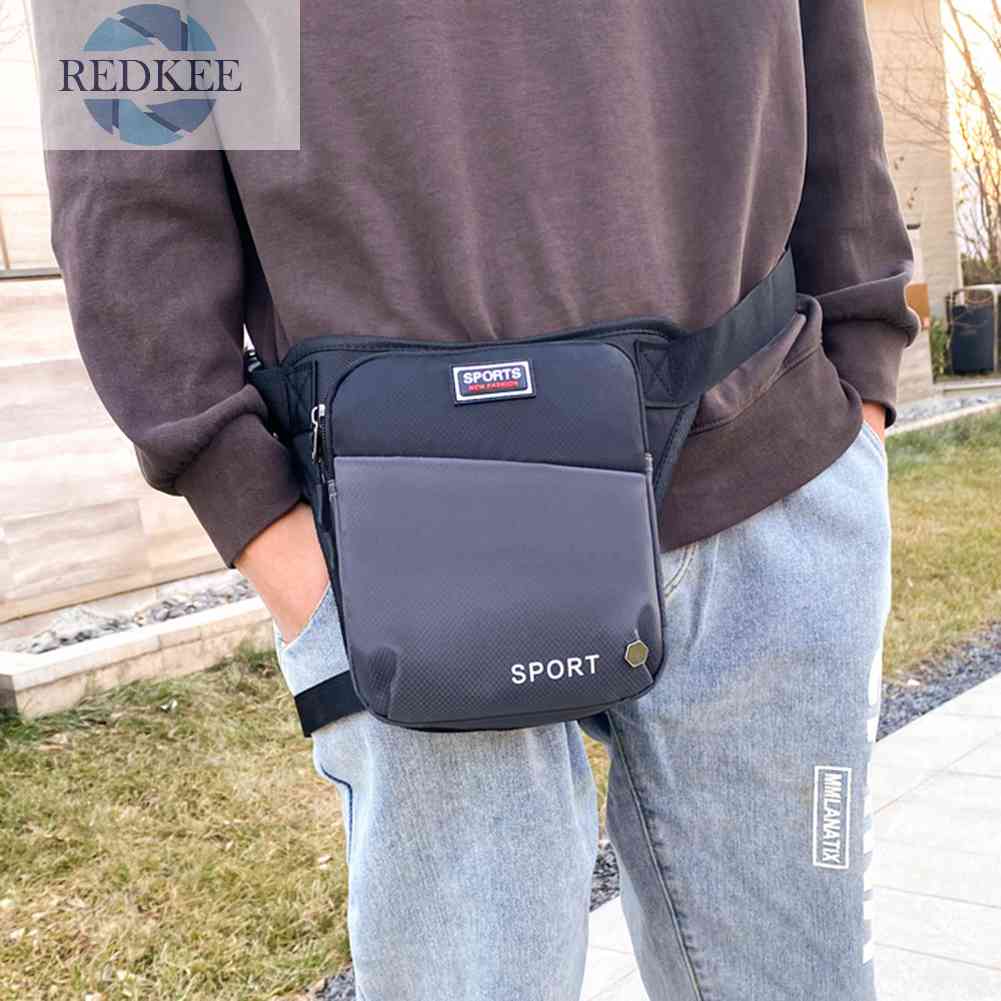 Túi Đeo Chân Bằng Vải Oxford Có Khóa Điều Chỉnh Được Dành Cho Nam