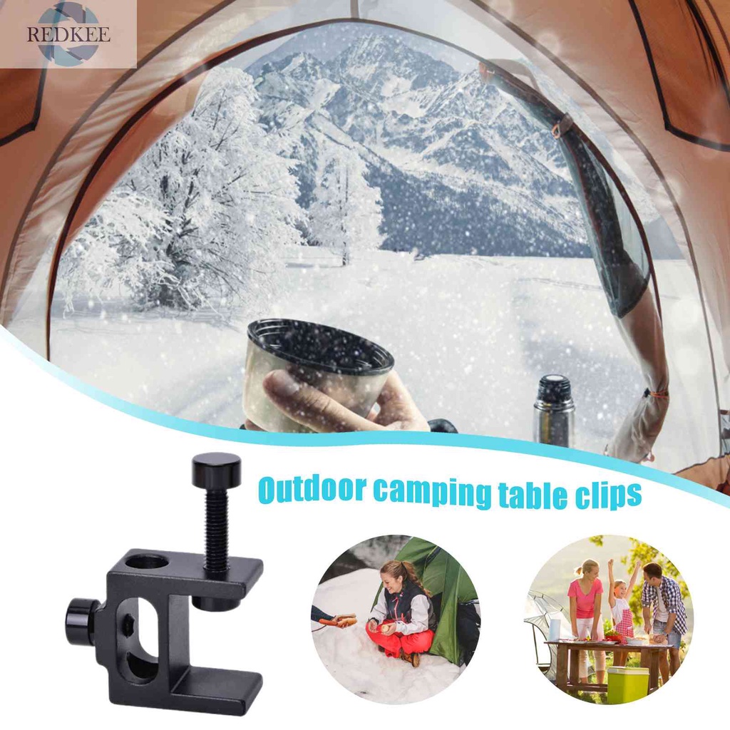 Đèn Kẹp Để Bàn Bằng Hợp Kim Nhôm Cho Cắm Trại