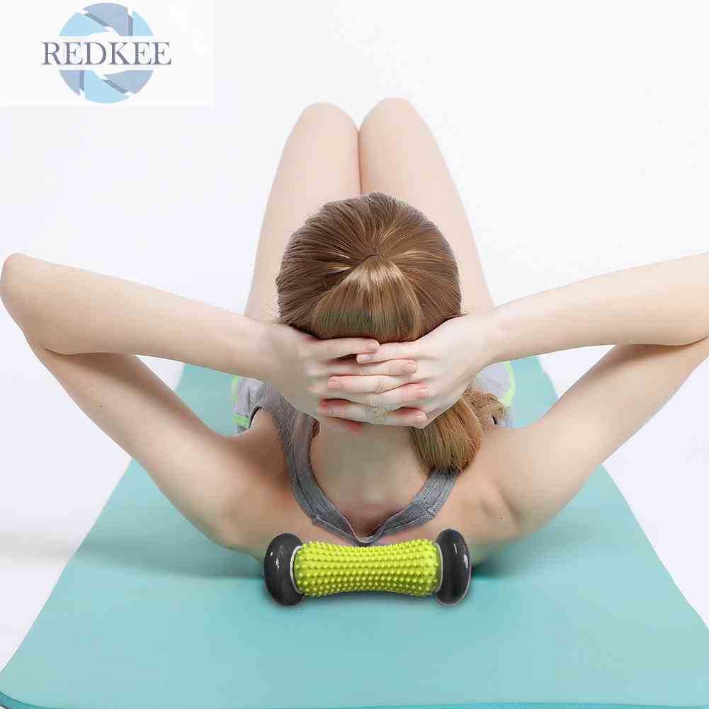 Dụng Cụ Con Lăn Mát Xa Bàn Chân Và Lưng Giúp Giảm Đau Hiệu Quả