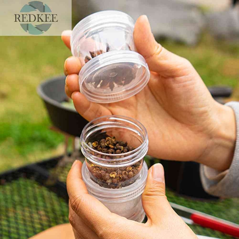 Set 5 Hộp Đựng Gia Vị 40ml Tiện Lợi Cho Các Hoạt Động Ngoài Trời