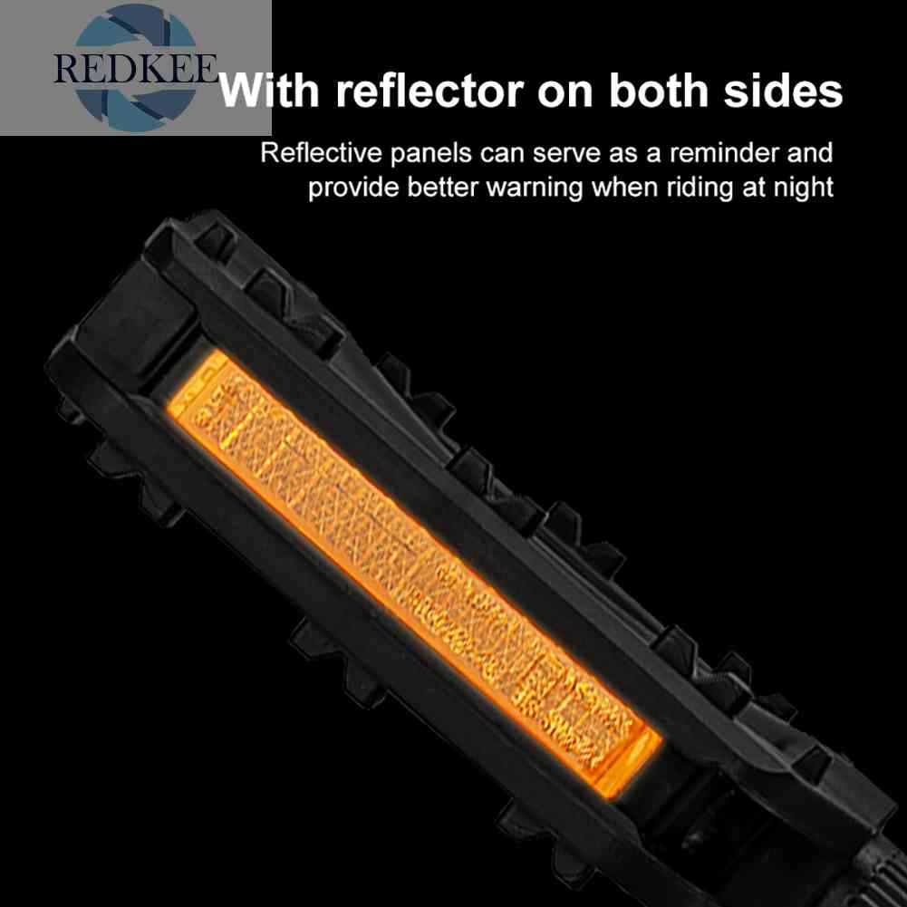 Bàn Đạp Chống Trượt Phản Quang Cho Xe Đạp Leo Núi