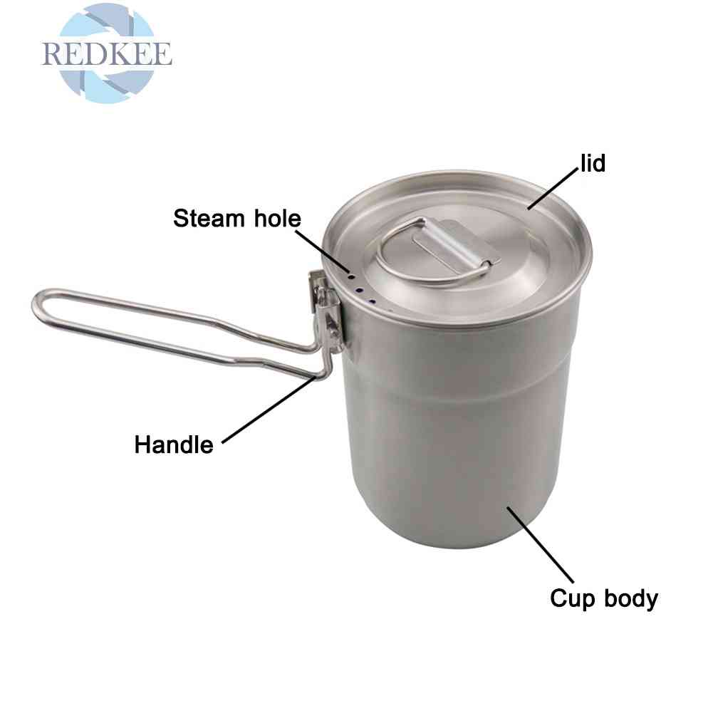 Cốc Uống Cà Phê Bằng Thép Không Gỉ Tiện Dụng Khi Đi Cắm Trại