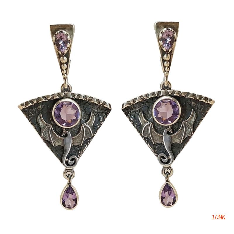 Bông Tai Hình Rồng Phong Cách Vintage Dành Cho Nữ