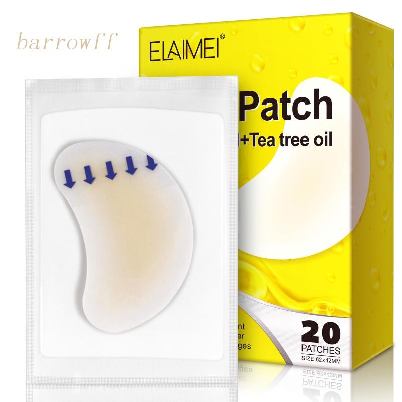 Bộ 20 Miếng Dán Hỗ Trợ Giảm Mụn Hấp Thụ Hydrocolloid Zit S