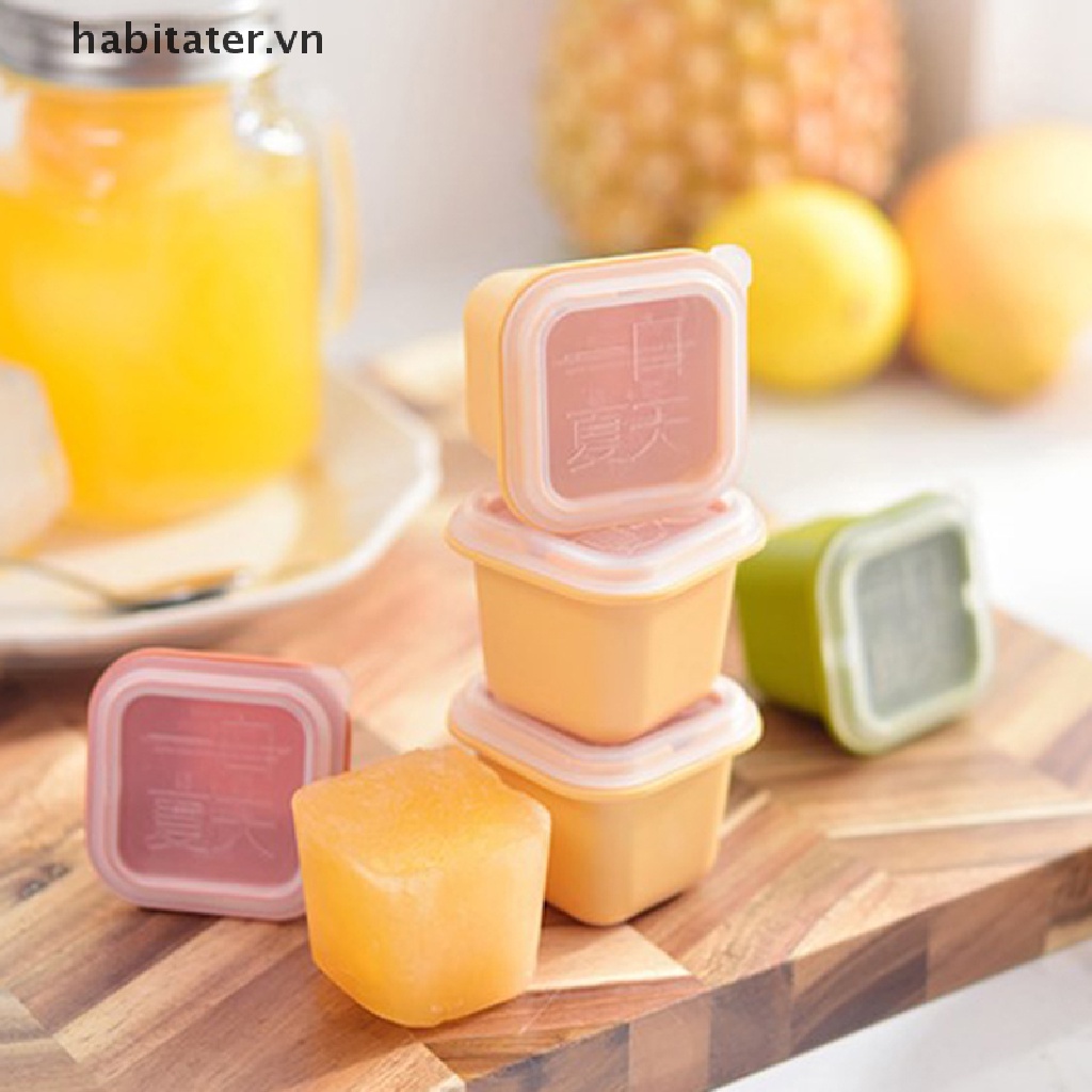 Khay Làm Đá Viên Bằng Silicon Cỡ Lớn Tiện Dụng Cho Gia Đình