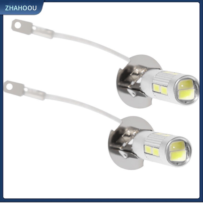 ☃Nhà Cửa☃ Set 2 Bóng Đèn Pha Xenon 12v H3 6000k Ánh Sáng Trắng Dành Cho Ô Tô