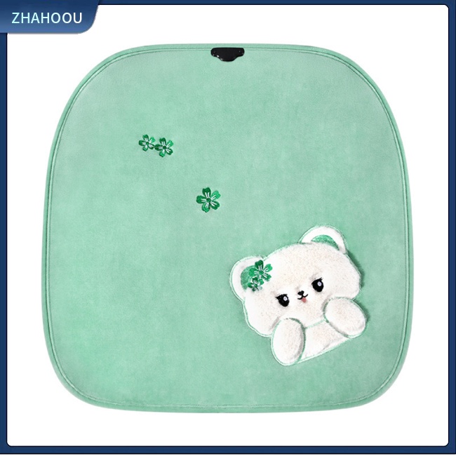 ☃Nhà Cửa☃ Đệm Sưởi Ấm Hình Vuông Họa Tiết Hoạt Hình Sạc Cổng Usb