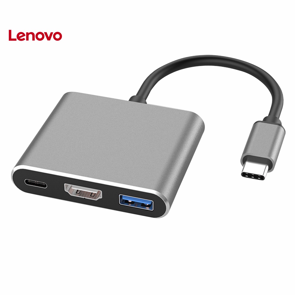 Cáp Chuyển Đổi 3 Trong 1 Từ Đầu Cắm Type-C Sang Cổng Cắm HDMI USB 3.0