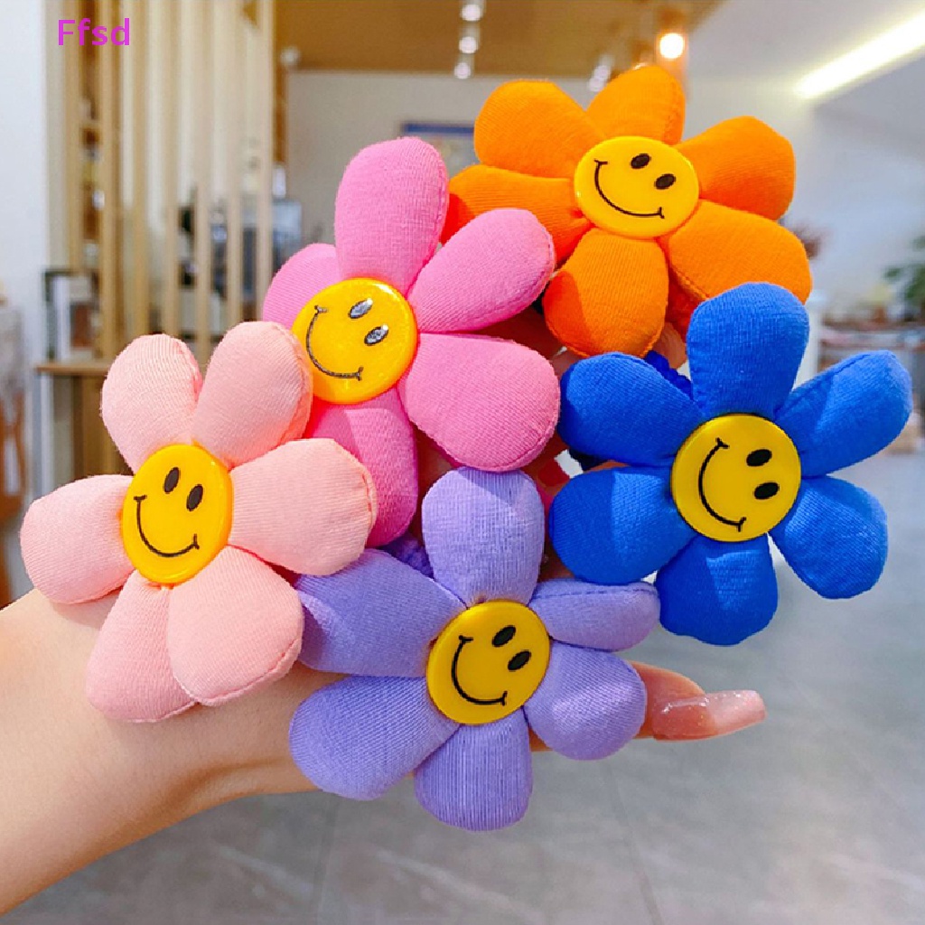 {Ffsd} Dây Buộc Tóc Đuôi Ngựa Cao Hình Hoa Hướng Dương Đáng Yêu Cho Bé * Hàng Bán Chạy