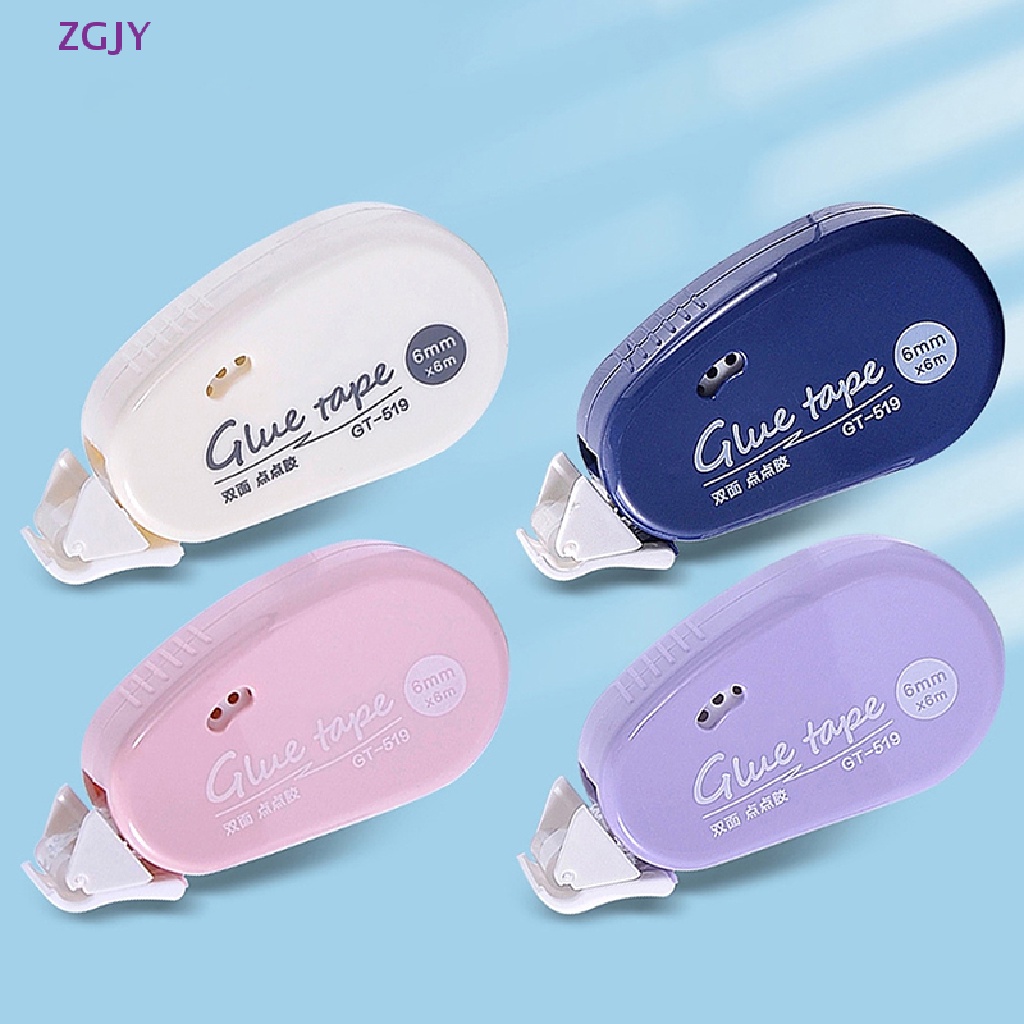 Cuộn Băng Keo Hai Mặt Họa Tiết Chấm Bi Dùng Trang Trí Sổ Tay DIY Mới