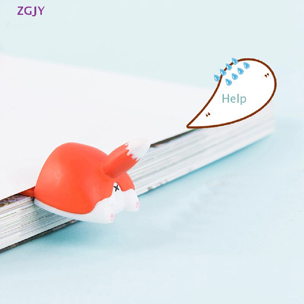 Thẻ Đánh Dấu Trang Sách Hình Thú Cưng / Chuột Hamster / Mèo / Cáo Sáng Tạo Mới Lạ Dùng Làm Quà Tặng Trường Học