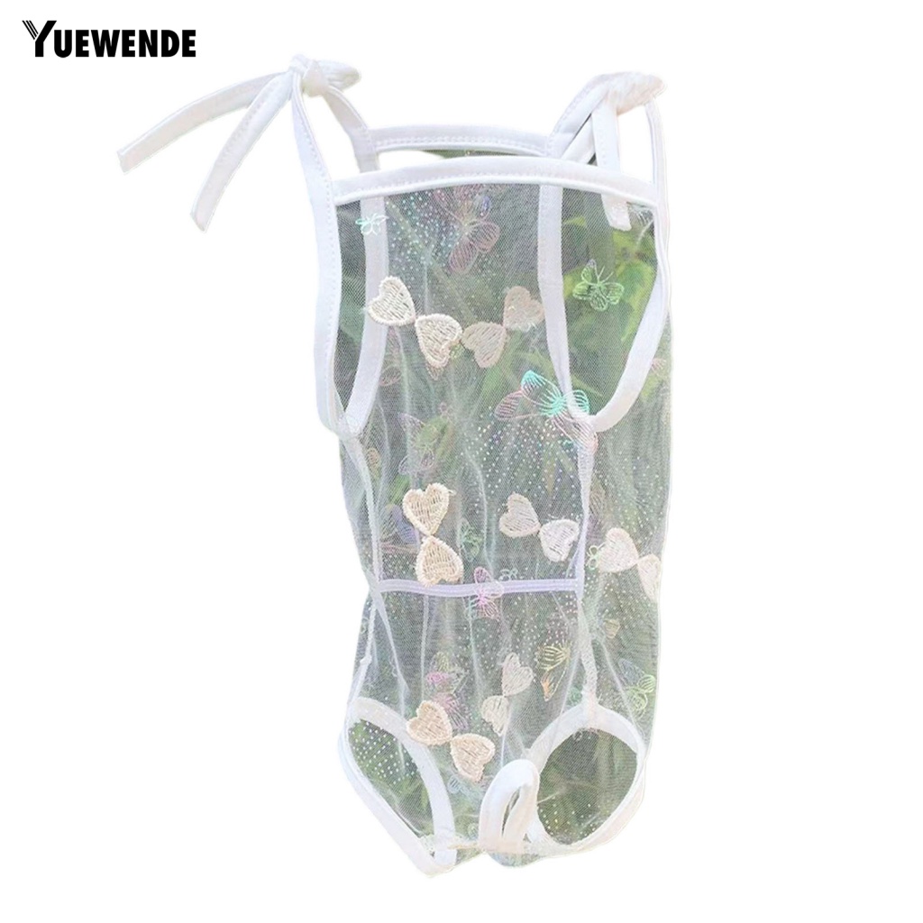 Ye.b Bộ Áo Liền Quần Vệ Sinh Quyến Rũ Có Thể Tái Sử Dụng Thân Thiện Với Da Cho Cún Cưng