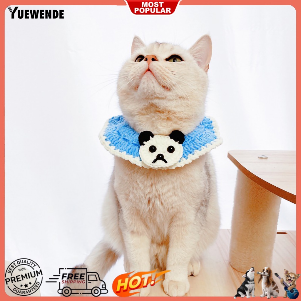 Vòng Cổ Len Thoáng Khí Cho Thú Cưng