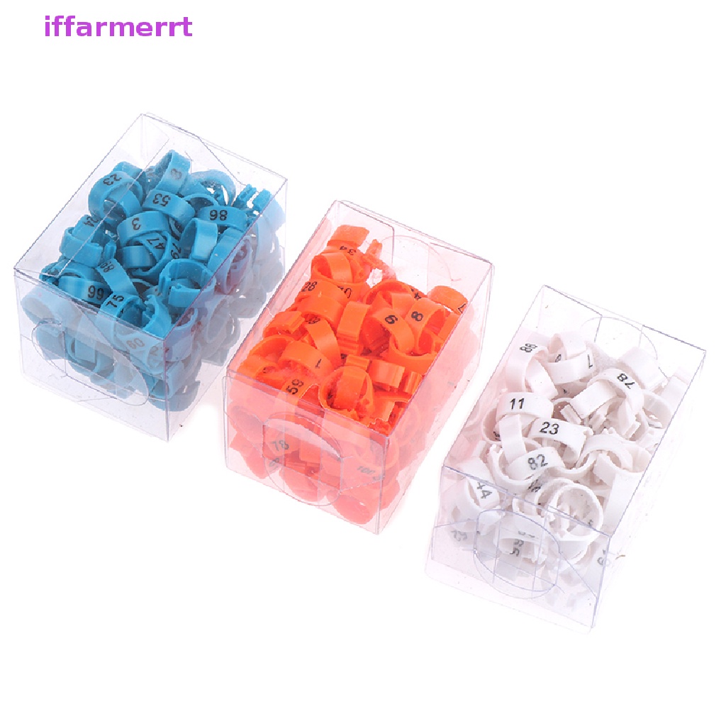 Set 100 Vòng Đánh Dấu Chân Gà Chim Bồ Câu Tiện Dụng