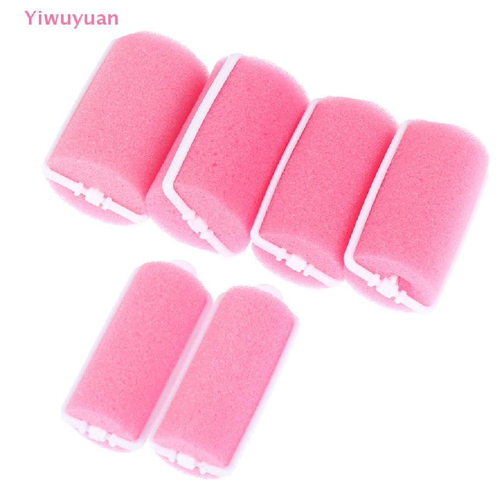 Set 12 Lô Xốp Mềm Uốn Xoăn Tóc Dễ Sử Dụng Dành Cho Salon