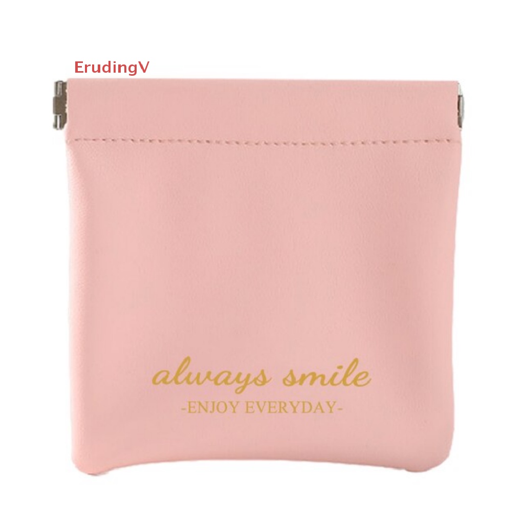 [ErudingV] Túi Đựng Tai Nghe Airpods Bằng Da PU Có Dây Đeo Hình Đôi Môi [Mới]