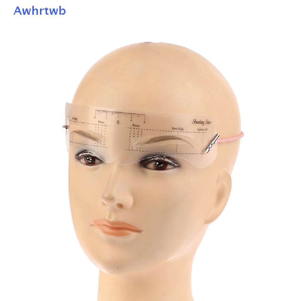 Set 12 Khuôn Kẻ Định Hình Lông Mày Tiện Dụng Chất Lượng Cao Mới