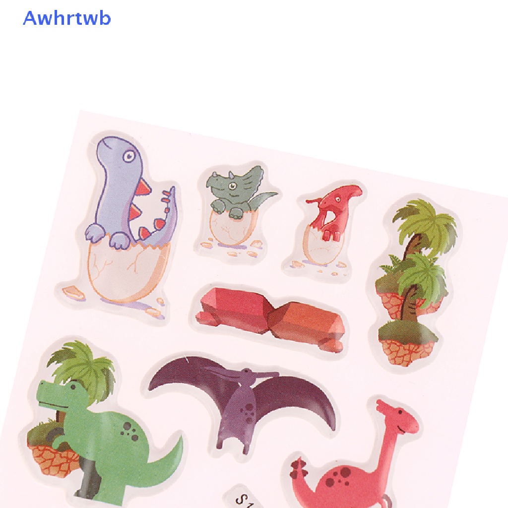 Bộ 20 Miếng Dán 3D Nhiều Họa Tiết Dễ Thương Dùng Trang Trí Sổ Tay Mới