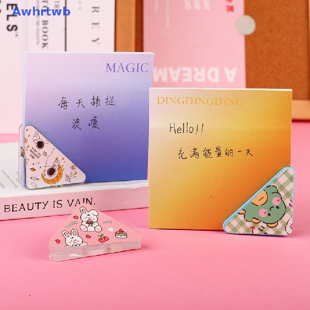 Set 5 Kẹp Giấy Đánh Dấu Trang Sách Họa Tiết Hoạt Hình Nhiều Màu Sắc Mới