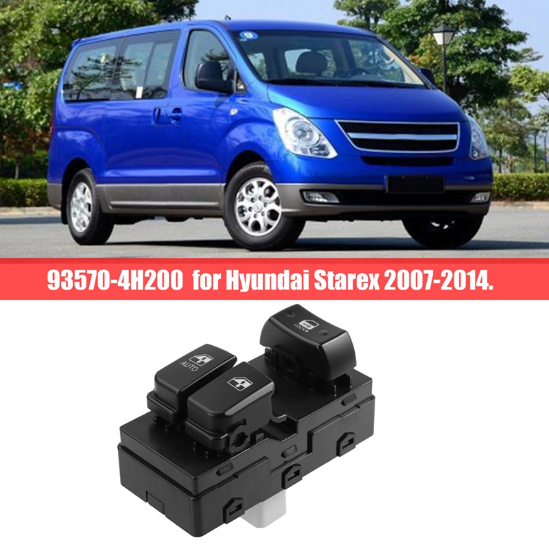 Công Tắc Nâng Cửa Kính Xe Hơi 93570-4H200 Cho Hyundai Starex 2007-2014