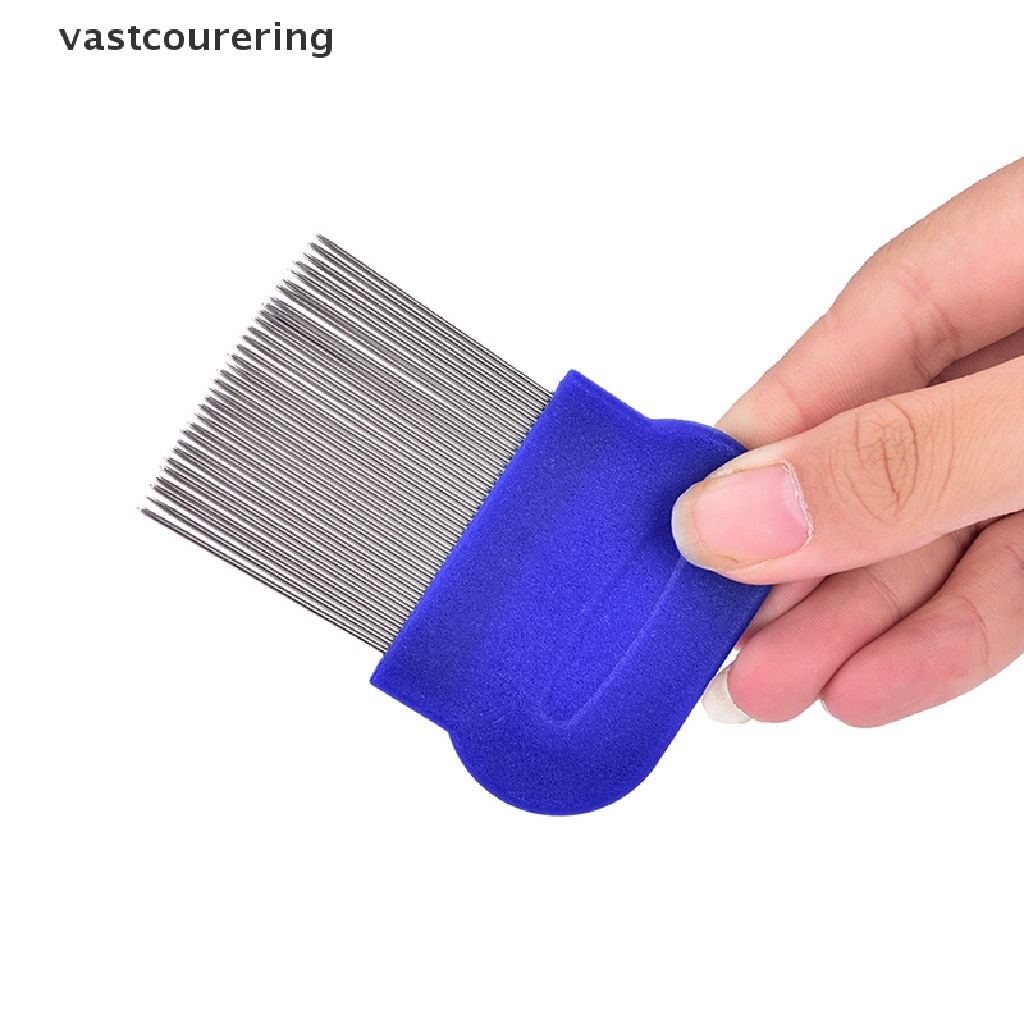 Vast Lược Chải Tóc Anoplura Flea Bằng Thép Không Gỉ Cho Trẻ Em