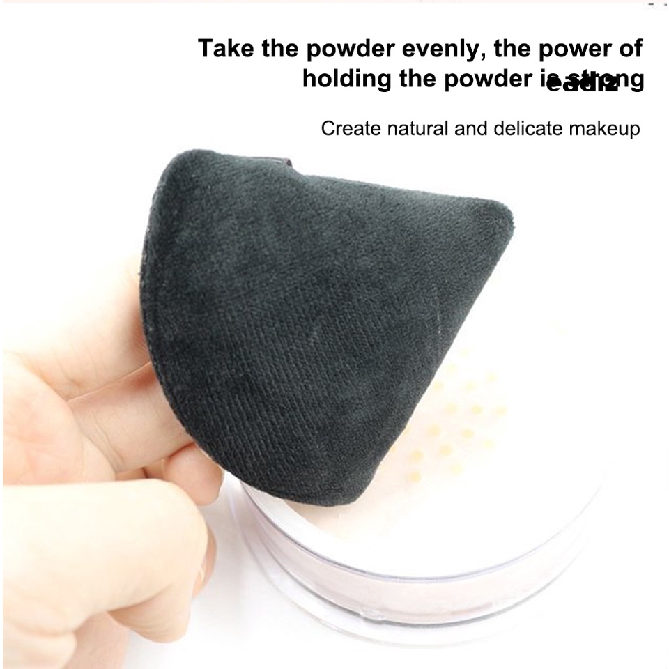 Bông Mút Trang Điểm Hình Tam Giác Bằng Cotton Mềm Mại Tiện Dụng