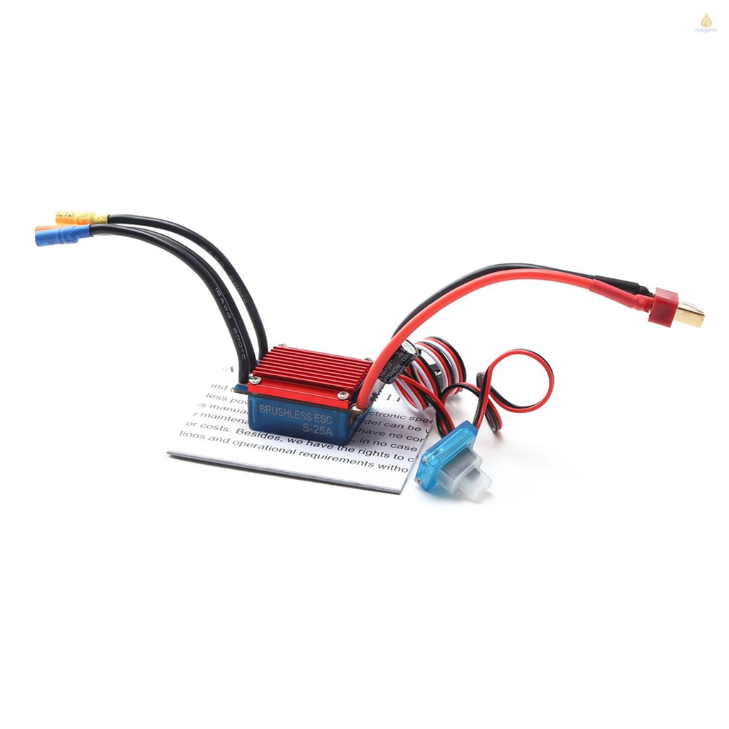 Động Cơ Không Chổi Than S2430 7200KV 4P 25A ESC 2.2KG Cho Xe Điều Khiển Tỉ Lệ 1 / 16 1 / 18