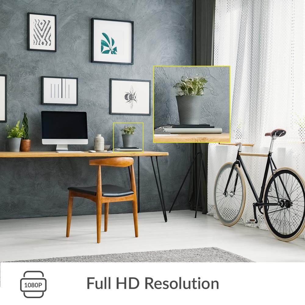 Yi home camera 3 1080p / yi home 3 cctv yi home 3 Phiên Bản Quốc Tế Với Giá Treo Tường mcmc Quà Tặng 1 Cái