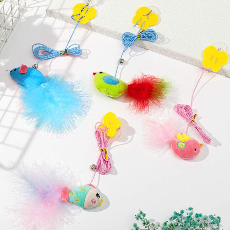 Đồ Chơi Gậy Tương Tác Tự Tạo Hình Cây Đũa Vui Nhộn Cho Mèo Cưng