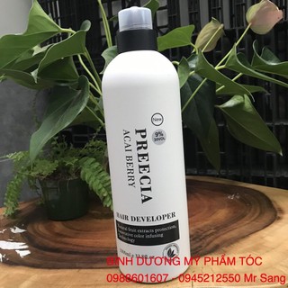 Oxy trợ nhuộm không RÁT DA ĐẦU Preecia mùi BẠC HÀ 1000ml (2026)