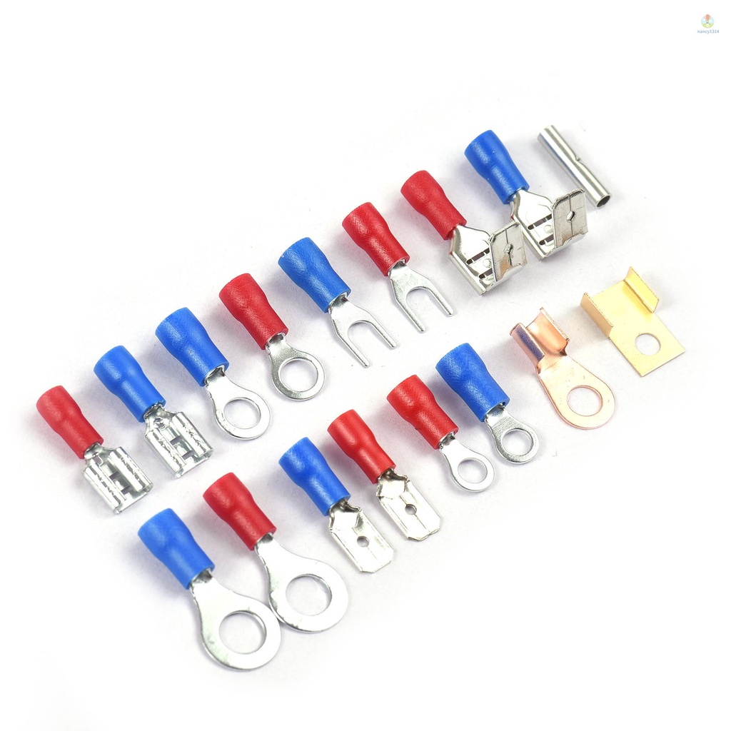 Set 678 Ống Co Nhiệt + 328 Đầu Nối Dây Điện Không Co Nhiệt Bằng Polyolefin